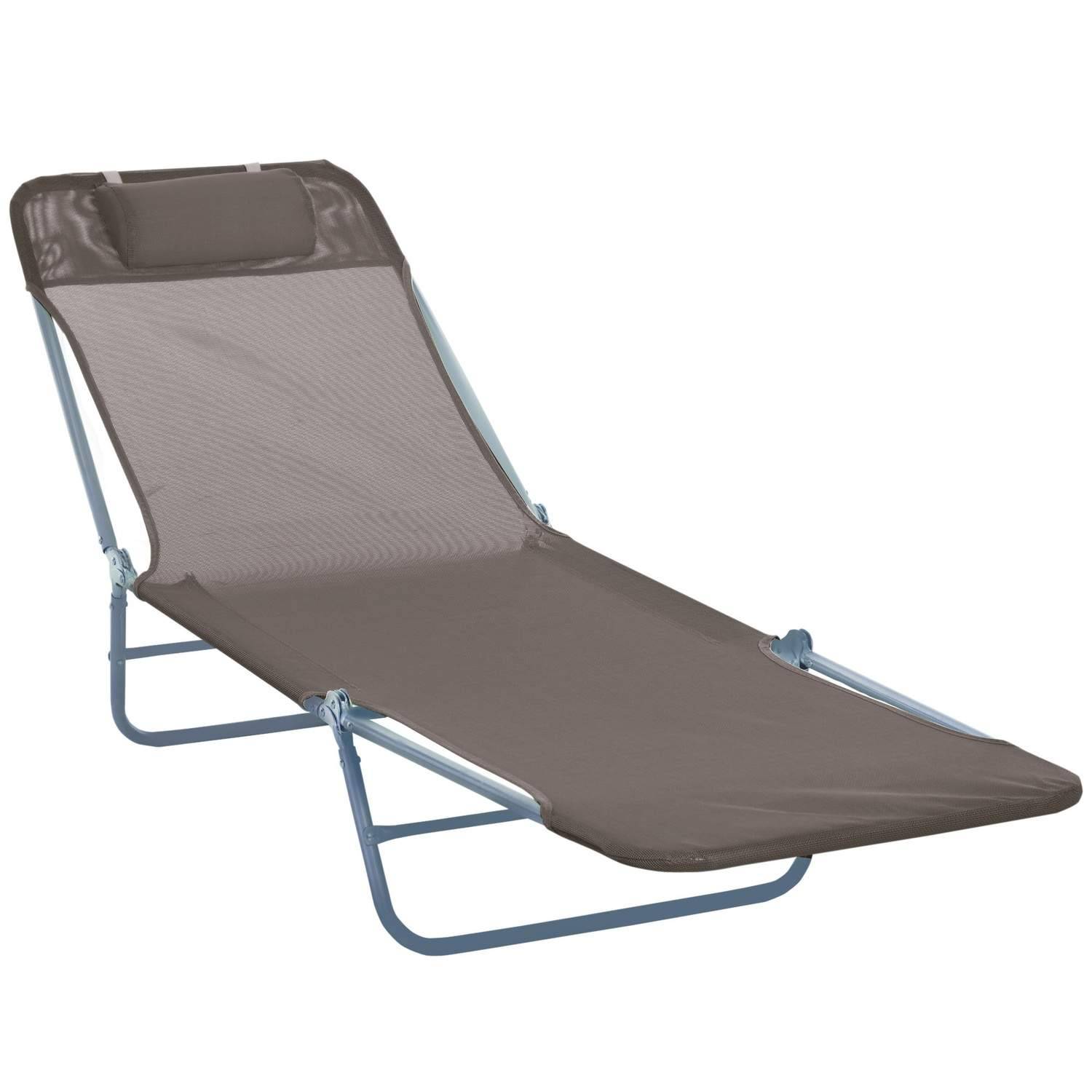 Brun tobenet solseng til have og terrasse