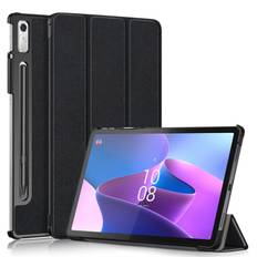 Lenovo Tab P11 Pro (2nd gen) Tri-fold Fodral med pennhållare, svart