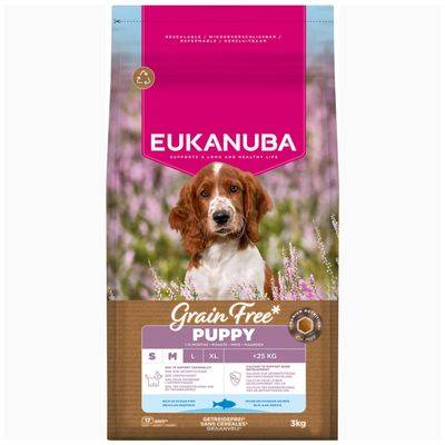 Eukanuba Grain Free Puppy Small & Medium Breed Sea Fish