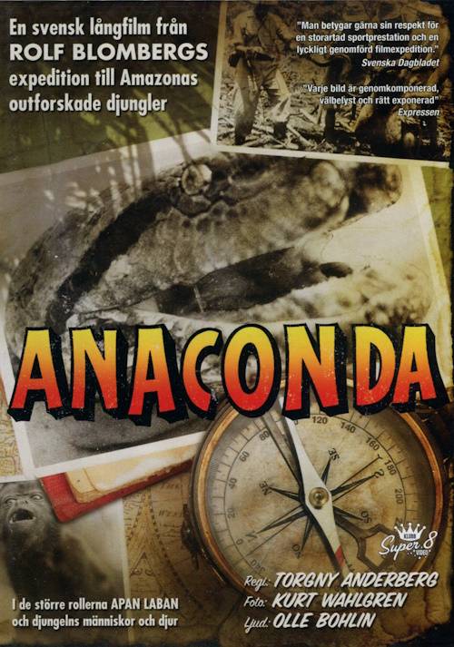 DVD - Anaconda (Torgny Anderberg) (1954) - Ny DVD