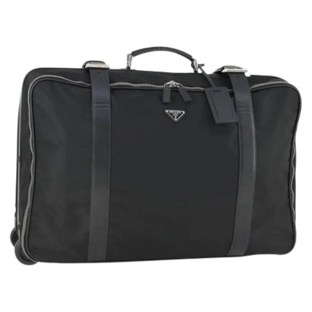 Prada Vintage - Pre-owned Nylon Weekend Bag Vintage - Dam - ONE Size - Nylon
