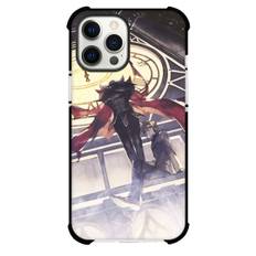 Yu-Gi-Oh Destiny Hero Phone Case For iPhone Samsung Galaxy Pixel OnePlus Vivo Xiaomi Asus Sony Motorola Nokia - Destiny Hero Doom Lord Clock Background