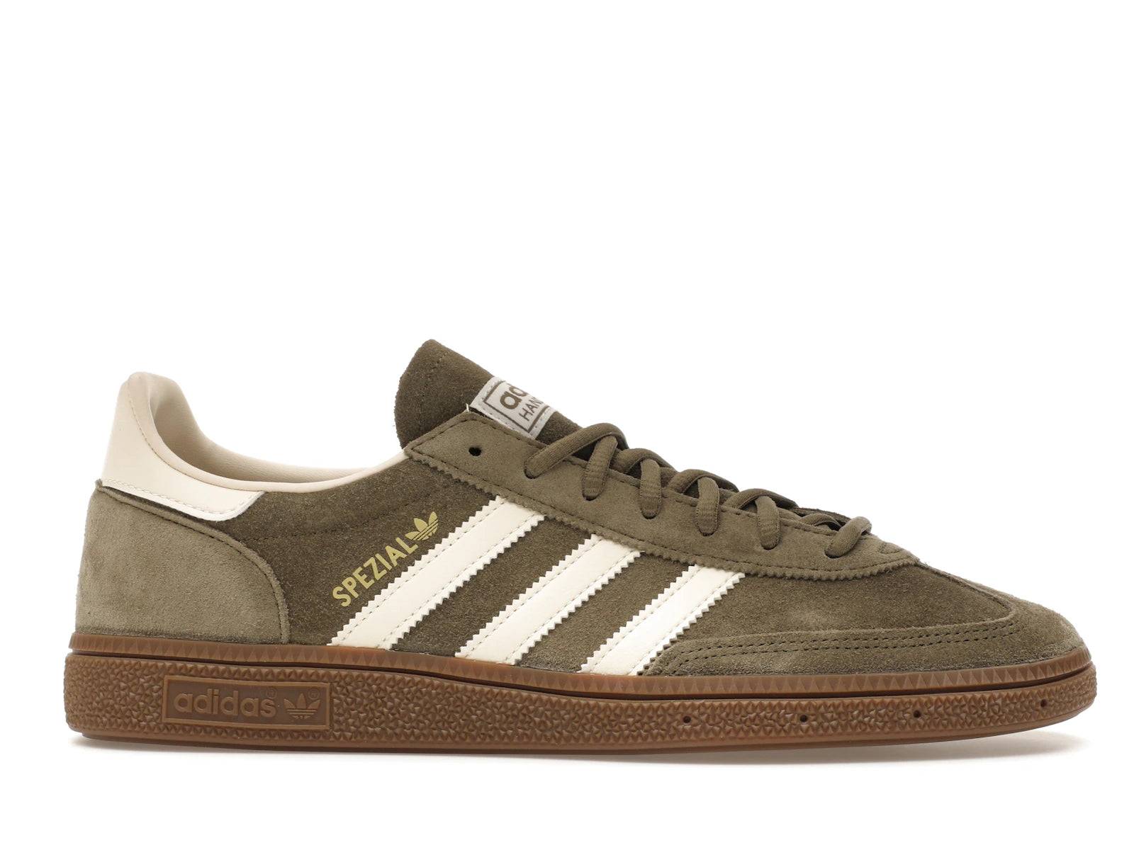 Adidas Handball Spezial Olive Strata Cream White - 38 / Standard