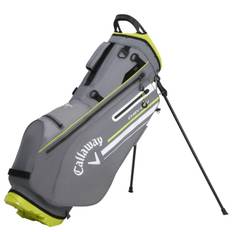 Callaway Chev Dry Stand Bag - Charcoal/Fluorescent Yellow