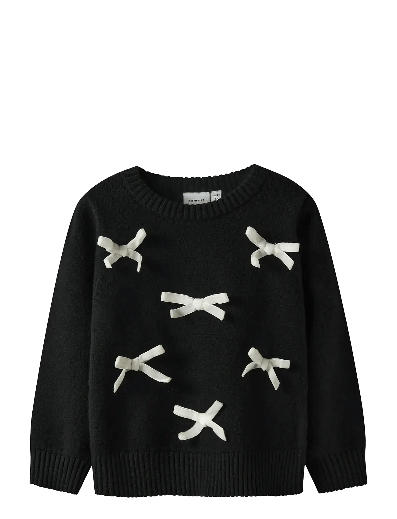name it Nmfronja Ls Knit - Black - 110