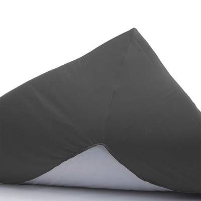 Borås Cotton Cloud Kuvertlagen - B 120 x L 200 cm - Bomuldssatin - Antracit grå