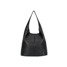 Ulrika Design - Ulrika Fur A-Line tote - Svart axelkasse i mjuk skinnimitation - Black