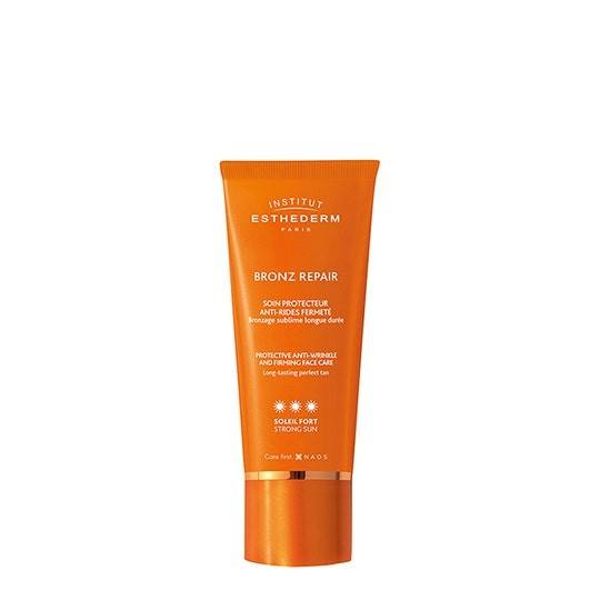 Institut Esthederm Bronz Protective Repair Anti-Wrinkle and Firming Face Care anti-rynkuppstramande kräm för ansiktet med högt UV-skydd 50 ml