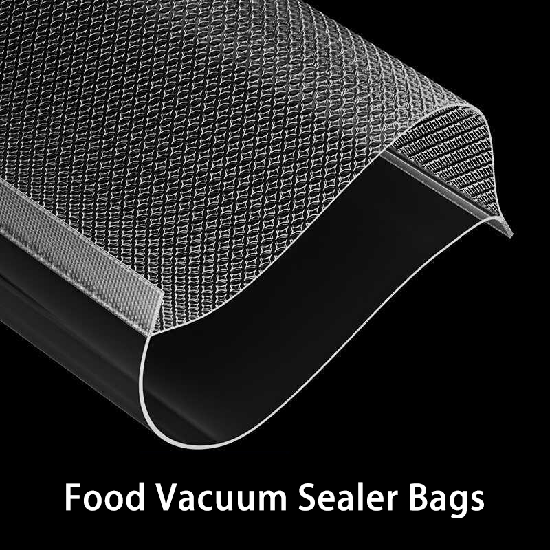 5M Length Food Vacuum Sealer Bags 7-Ply Co-Extruded Perfect for Freezing Meat, Fish, Vegetables - Durable Vacuum Storage Bags
