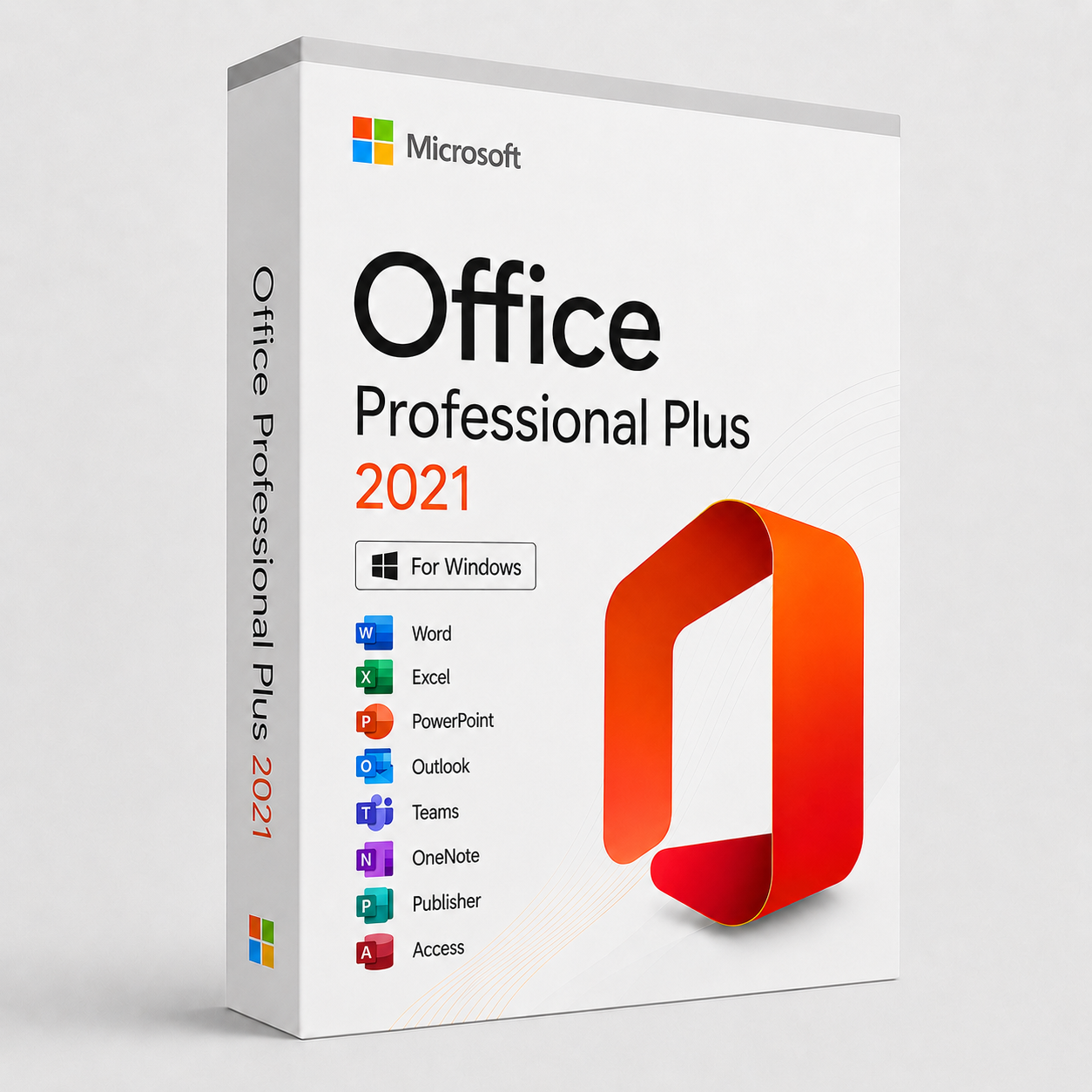 Microsoft Office 2021 Professional Plus | Full Version | 1 PC | Instant Download