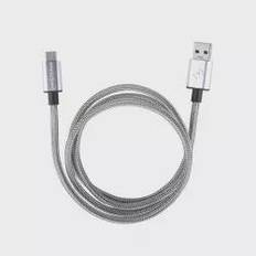 FUSE CHICKEN Synkkabel USB-C ARMOUR 1.0m Rustfri Stål