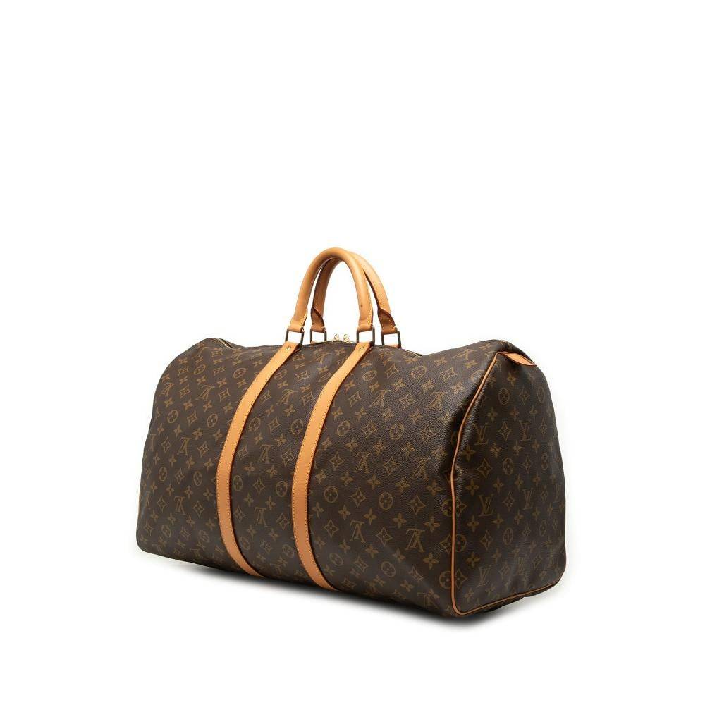 Louis Vuitton Vintage Louis Vuitton Keepall L 30cm x W 54cm x D 24cm - Håndtasker hos Magasin.