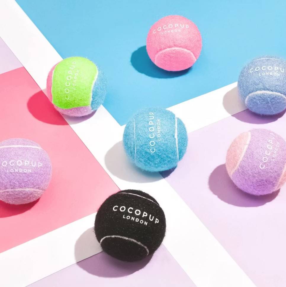 Cocopup London Tennisboll Ballin' Blue