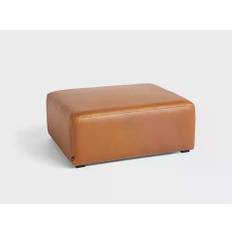 Mags Ottoman Small 02 - HAY Sense Cognac Læder