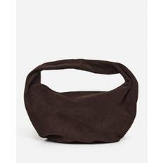 Alva Shoulder Bag Suede Chocolate