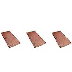 Fivetwofive 3X för RTX 3060 3080 3090 Bakplan Pure Copper Kylfläns Grafikkort Extra Kylare 90X180MM(5mm)