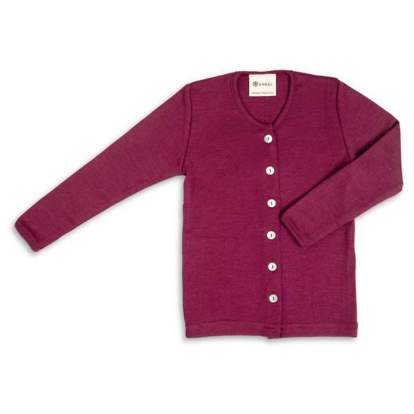 Engel Children's Cardigan Yllejacka Barn Storlek 152 Färg lila