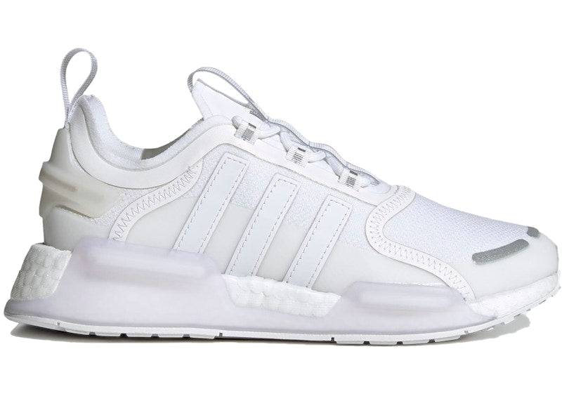 adidas NMD R1 V3 Cloud White Silver (Women's) - 42 2/3