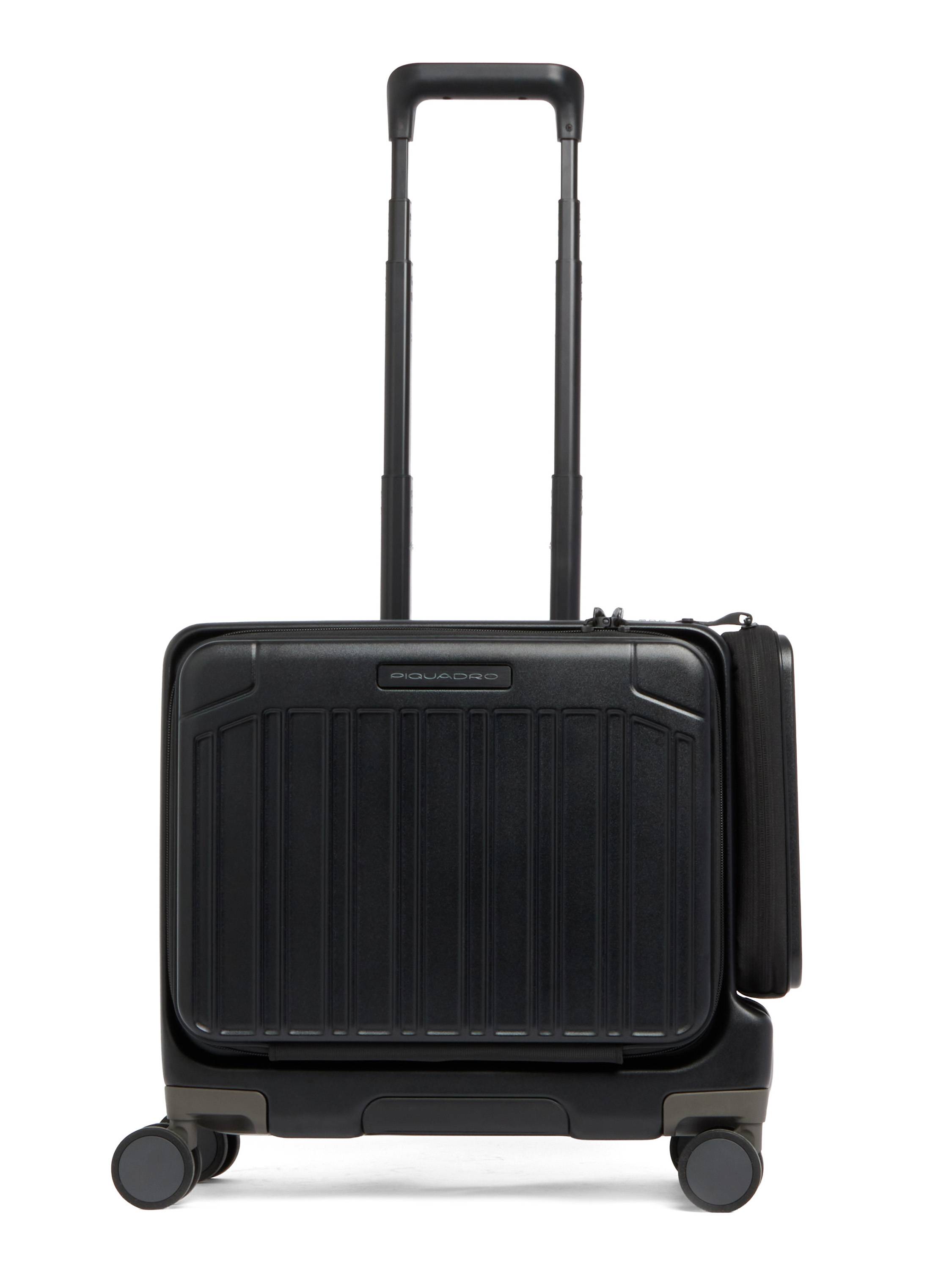 Piquadro PQ-Light 4-hjulet Pilot-trolley 46 cm Laptoprum  Sort