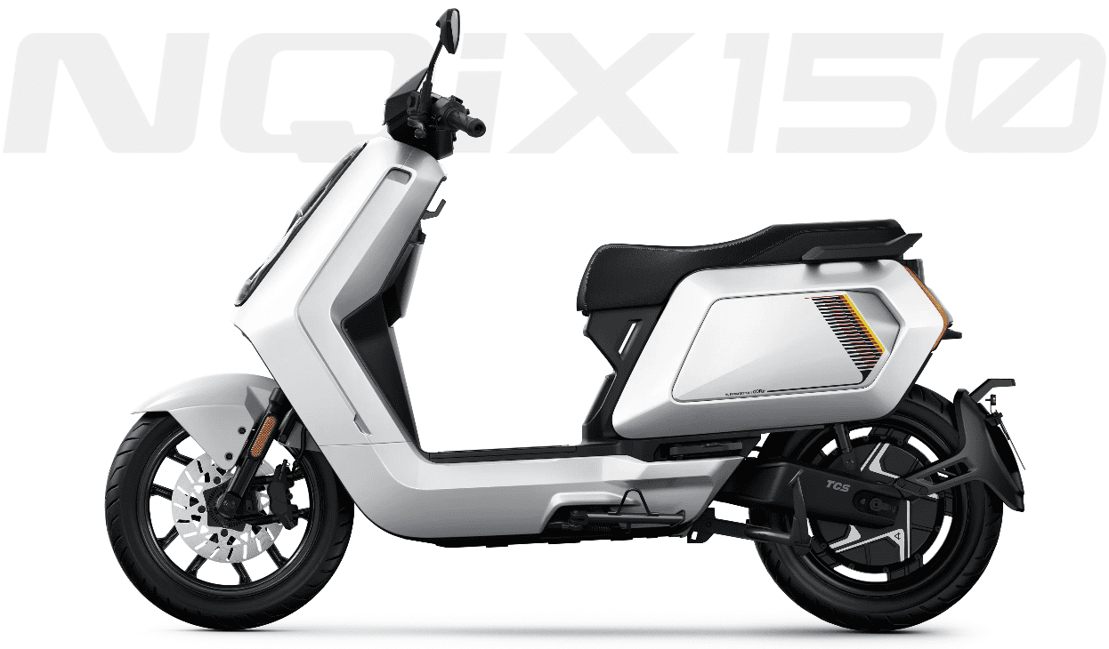 NIU El-Scooter NQIX 150 – 30 km/t – Hvid