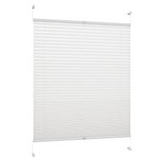 DecoProfi Plissee, Stoff, Weiß, 100 cm x 130 cm