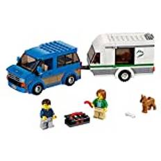 LEGO City Great Vehicles Van & Caravan 60117 Building Toy