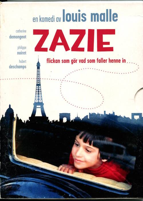 DVD - Zazie: Flickan som gör vad som faller henne in (1960) (Beg)
