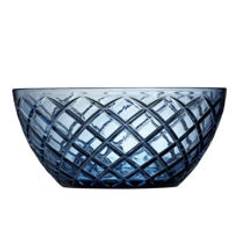 Lyngby Glas Sorrento Salladsskål Dia 24 cm 1st Blå