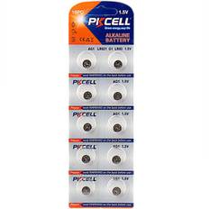 Batteri 364 AG1  lr621sw  10-pack PKcell Aluminium