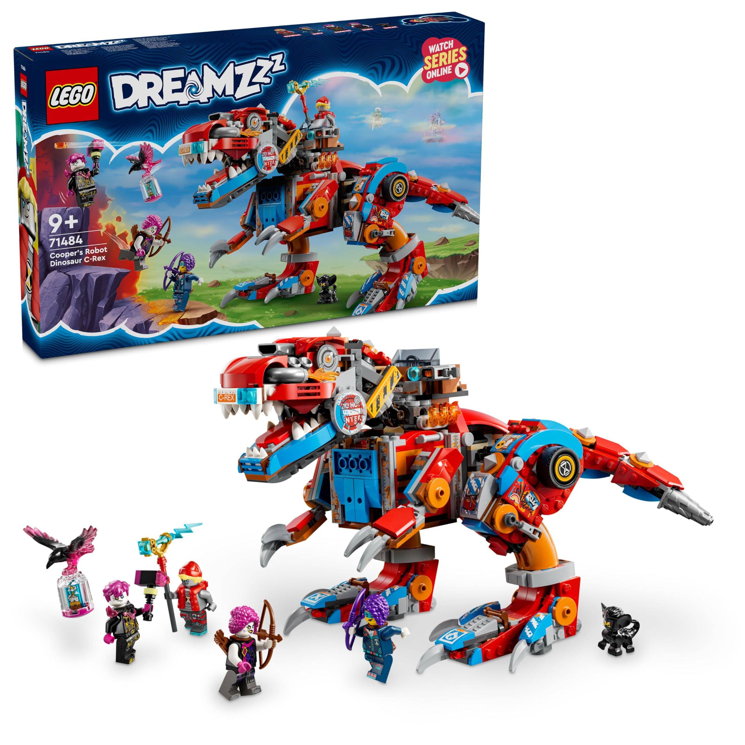 LEGO Dreams Robotleksak Present Födelsedagsblock Jul Pojkar Flickor Barn 9 år 10 år 11 år Grundskola Låtsas Lek Hus