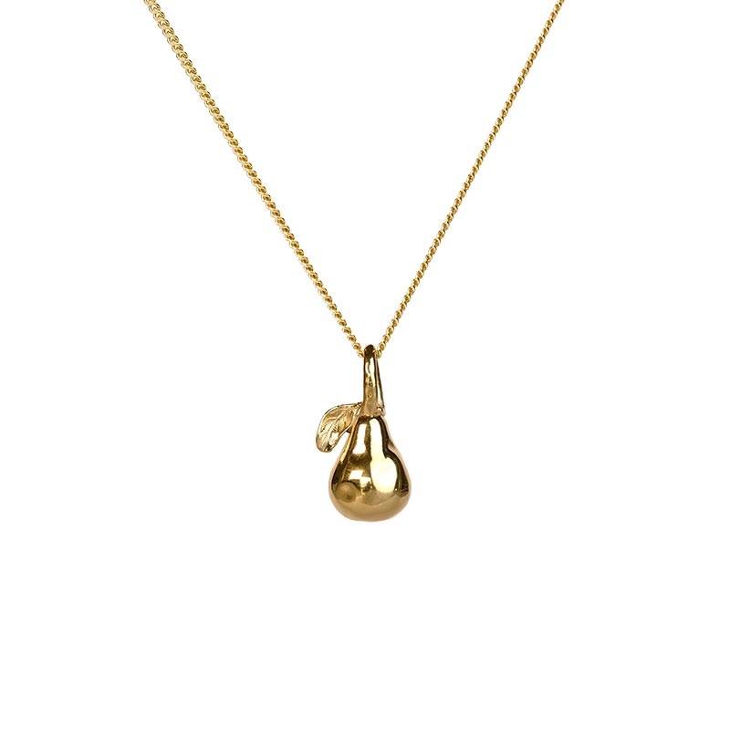 Emma Israelsson - Pear Goodness Necklace Gold