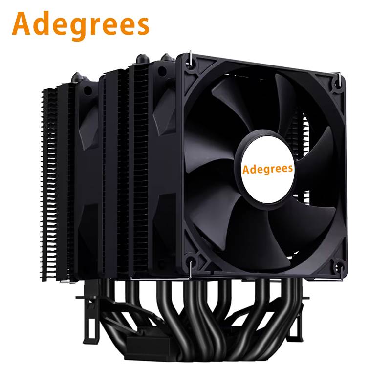 PC Air-Cooled Radiator Cooling Fan 6 Heat Pipe 4PIN CPU Cooler for Intel LGA 2011 X79 X99 1366 2066 115x 1200 1700 AMD AM4 AM5