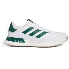 adidas Golf Shoes - S2G Leather Spikeless - White - Green 2024