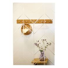 HERRINGBONE spejl 50x70 cm - Klar