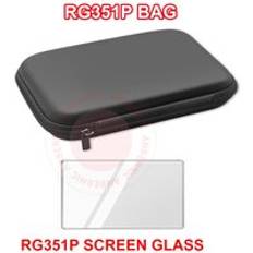 Anbernic - rg351p väska skal skal härdat skärmskydd rg351m rg351 handhållen konsol spel spelare tillbehör wifi-modul - Påsglas
