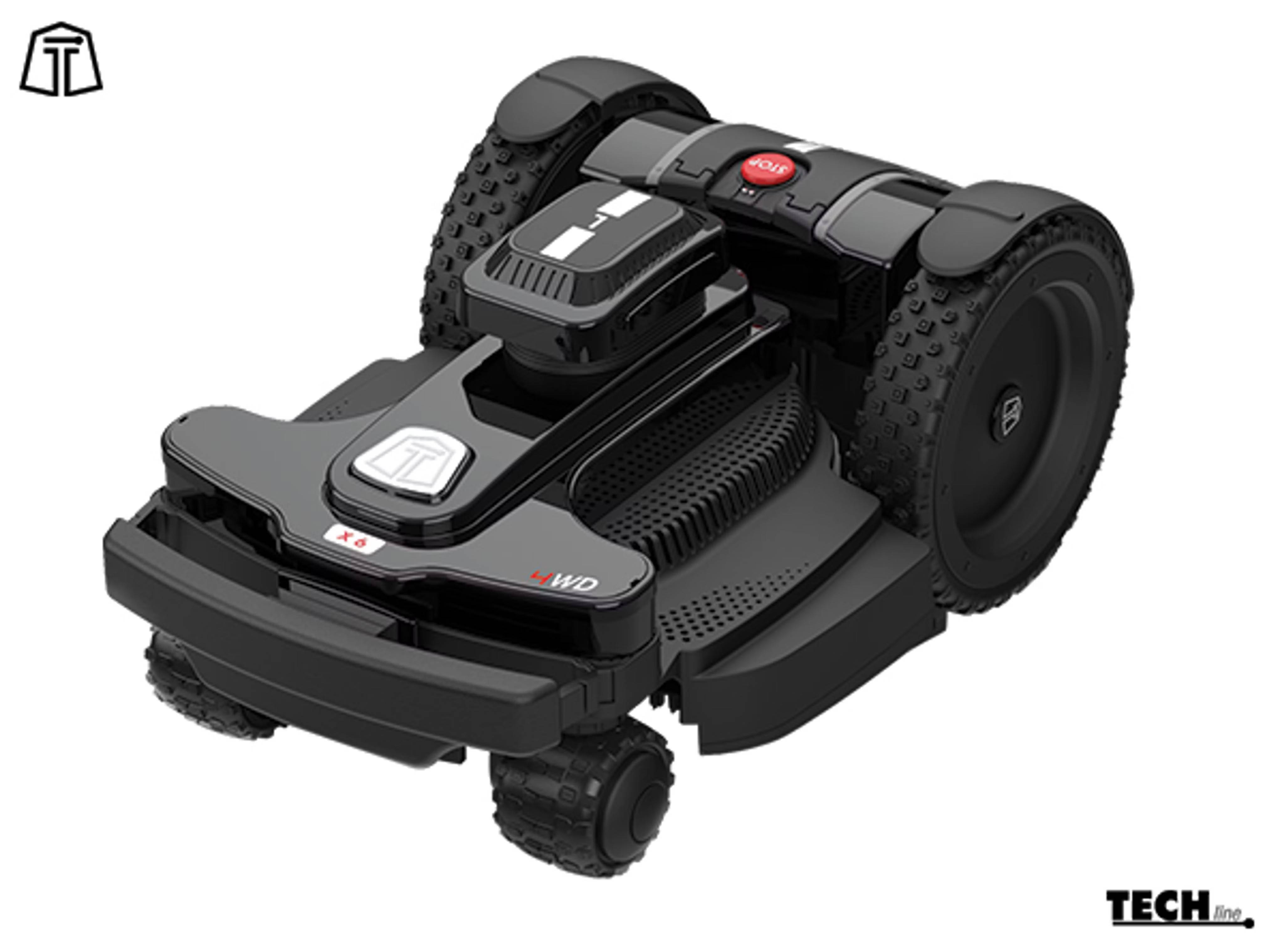 NEXTTECH L X6 4WD U-RTK trådlös fyrhjulsdriven robotgräsklippare, 10000 m2