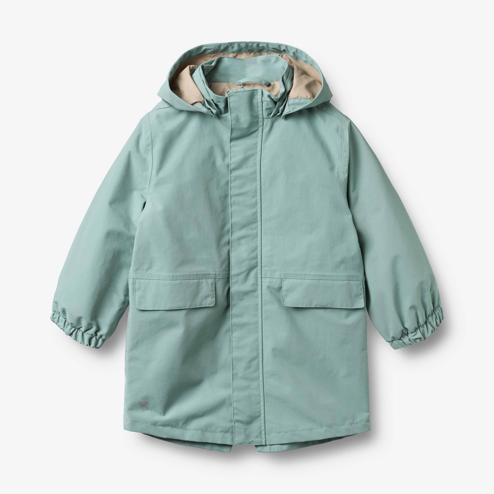WHEAT® - Parka Alke - turqoise - Str 147/11 år.