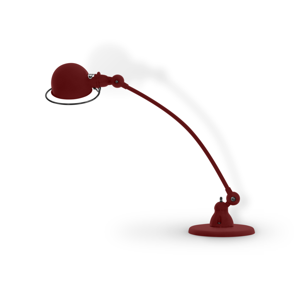 Loft C6000I bordlampe fra Jieldé - Burgundy / Mat