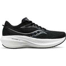 Saucony Men's Triumph 21 Wide Black/White, 50