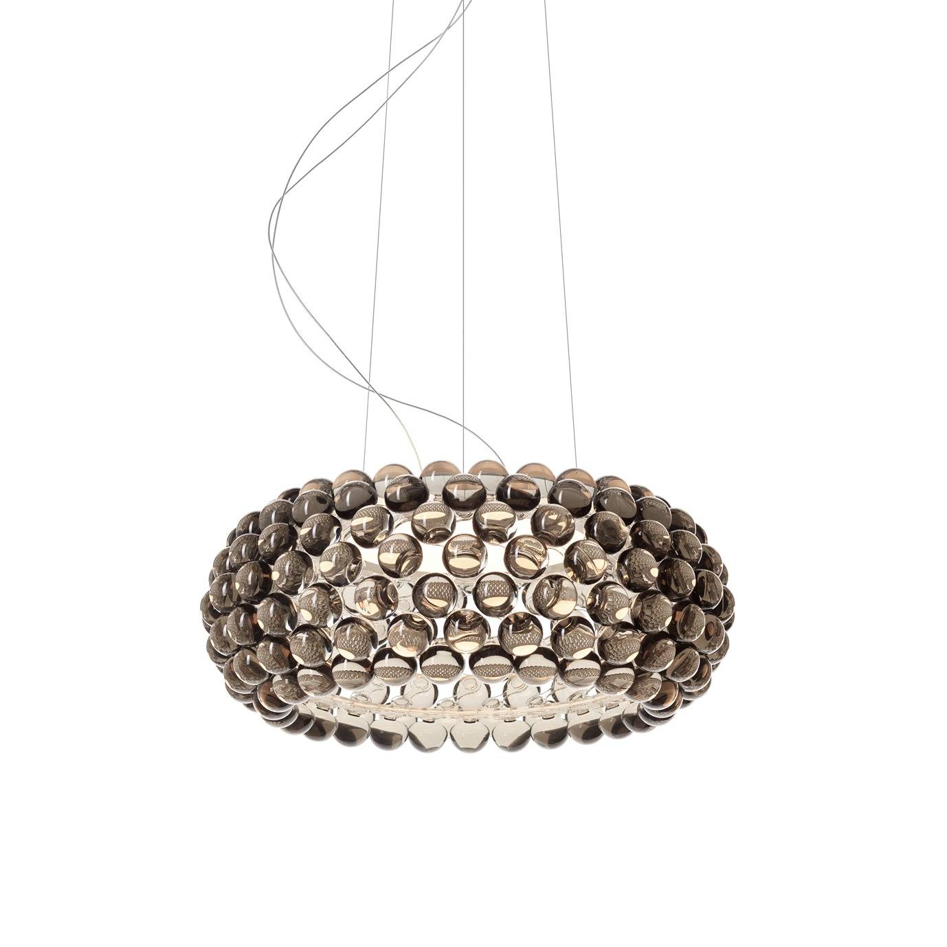 Caboche Plus Media Pendel - Grigio - Foscarini.