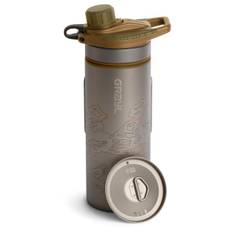 GRAYL GeoPress Purifier Titanium Bottle Vattenfilter Storlek 710 ml Färg coyote brown