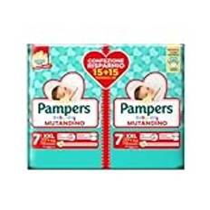Pampers Baby Dry Trosor & Fit Prime XXL, lagerstorlek, 90 blöjor, Storlek 7 (17+ kg), 1 månad gym online i gratis