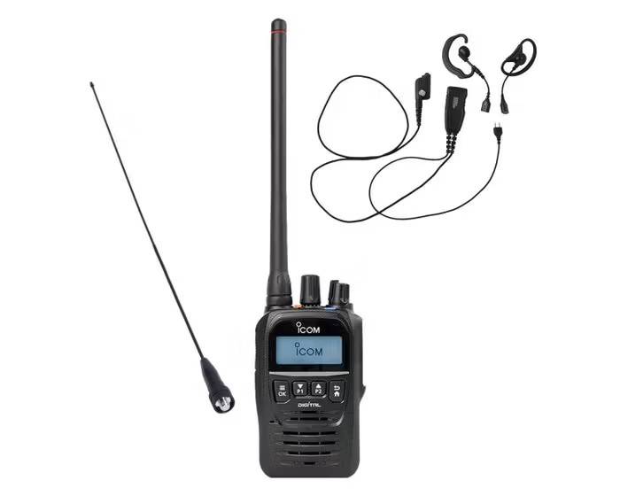 ProHunt D52 jaktradio-paket - Svensk Radio+Headset+Lång Antenn