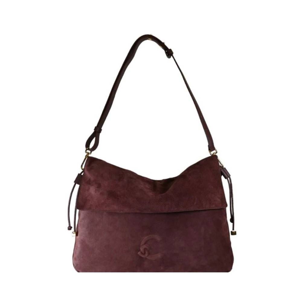 Coccinelle Lidia Skuldertaske - Tasker - Dame - Lilla - ONE SIZE - Uld