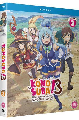 Konosuba - Season 3 (Ep. 1-11 & OVAs) Blu-Ray