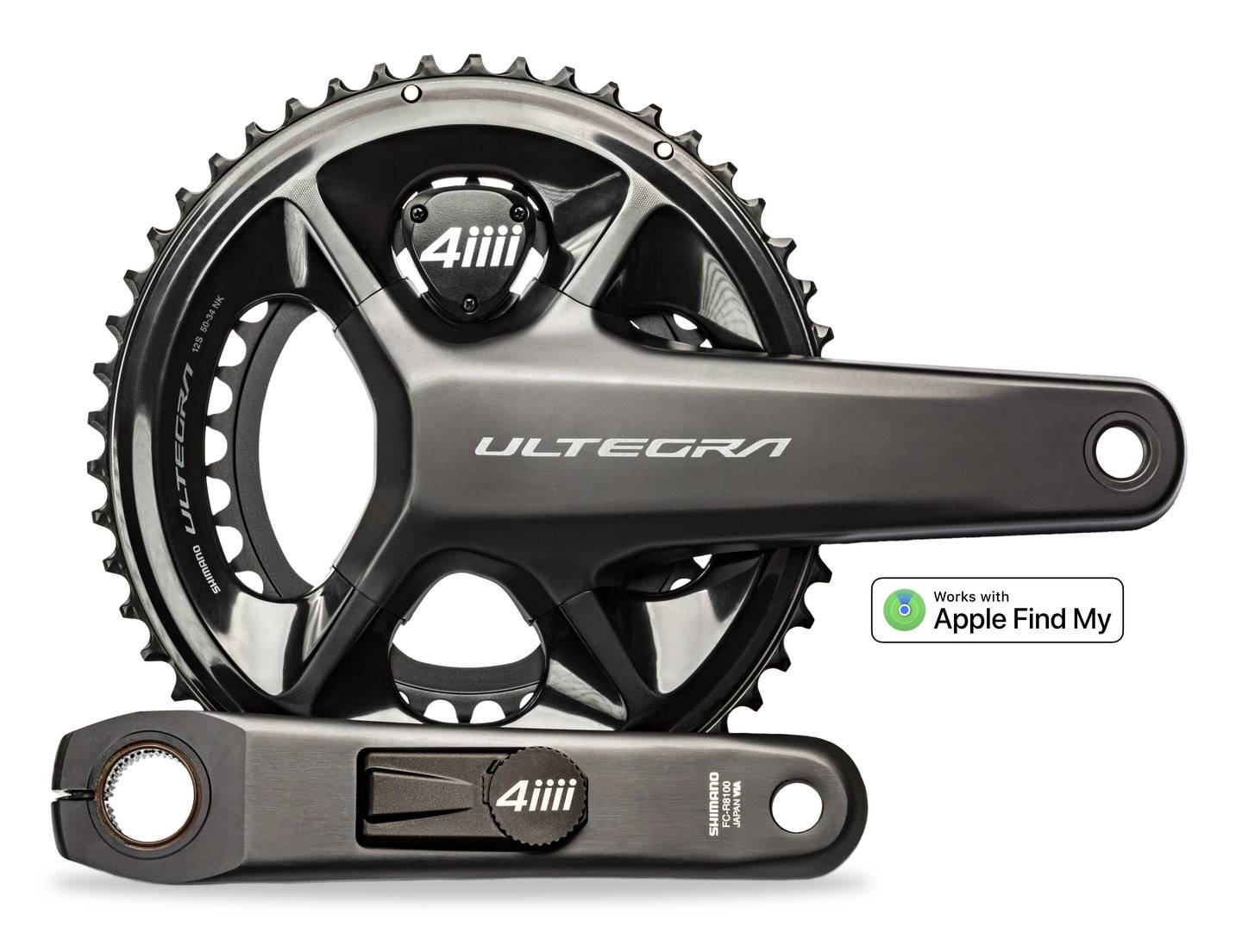 4iiii Precision 3+ PRO Dual Effektmäter Ultregra FC-R8100 50/34T, 170 mm (50/34)