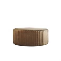 Chic Antique - Puf Velour - Marat - Karamel brun