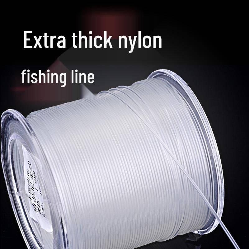 Feidu 100m Extra Tjock Fiskelina, Ingen Stretch, 0.5-1.0MM Tjocklek för Jättefiskar.