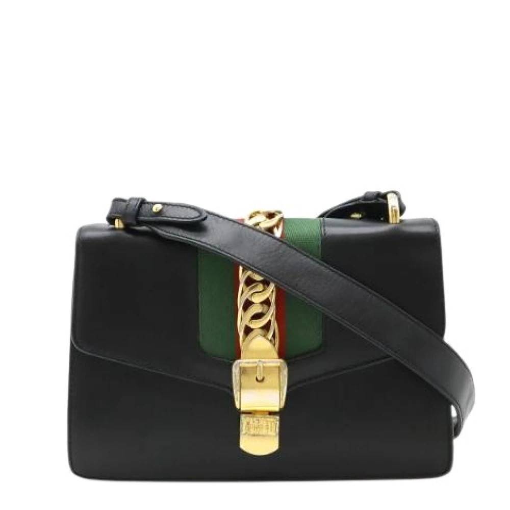 Gucci Vintage - Pre-owned Läder Cross Body Väska Vintage - Dam - ONE Size - Läder