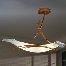Sil-Lux Design taklampa ROMA, dimbar, Koppar, Vardagsrum / matsal, Glas, Taklampa